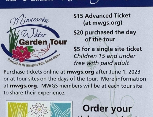 July 29-30 Water Garden Tour